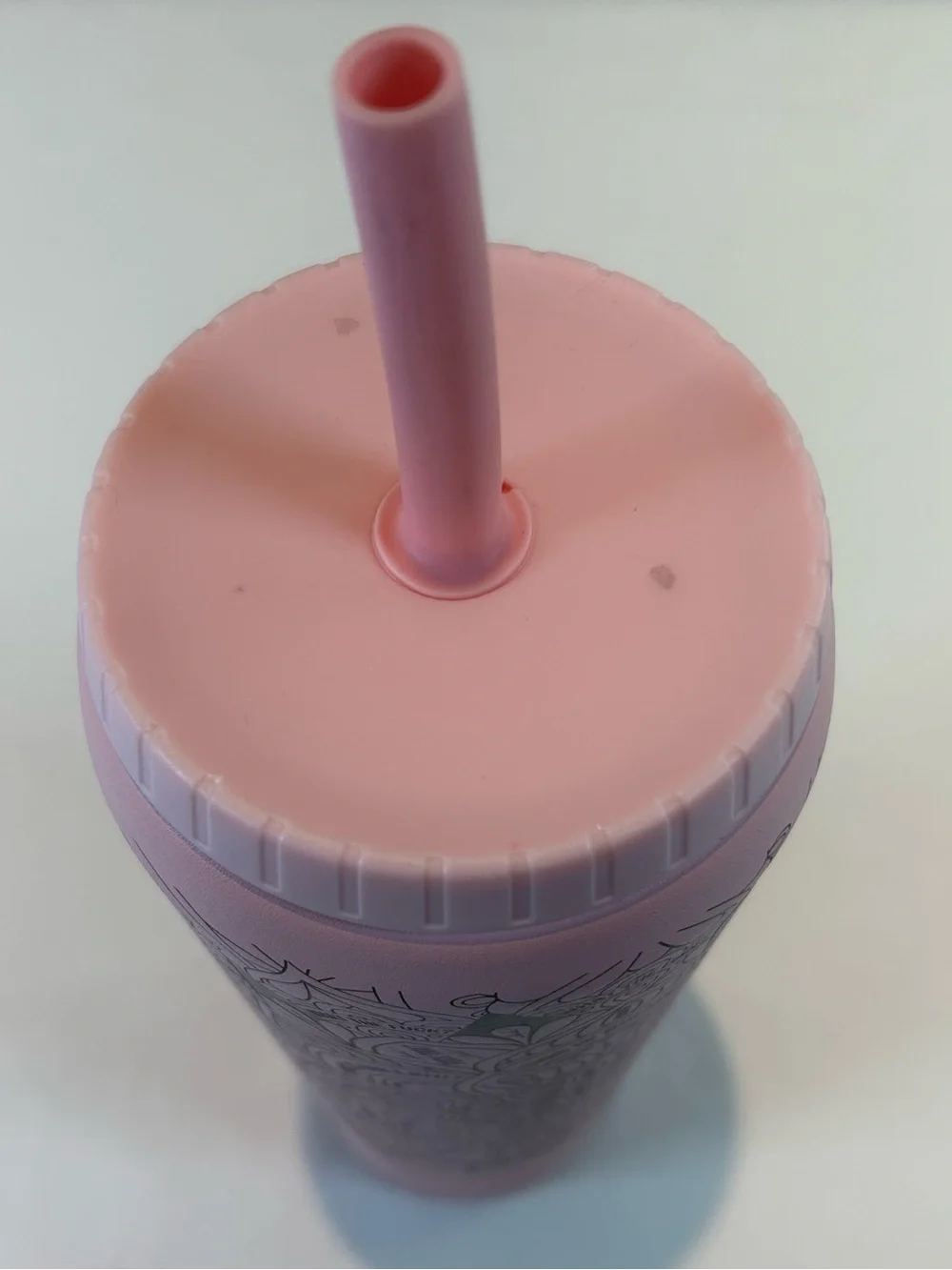 Tal 32 oz Insulated Pink Mandala Tumbler Hidden Swear Words Humor unique